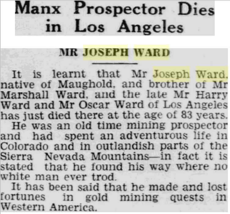 joseph ward